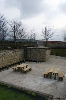 Área de descanso del lavadero de Pozalmuro